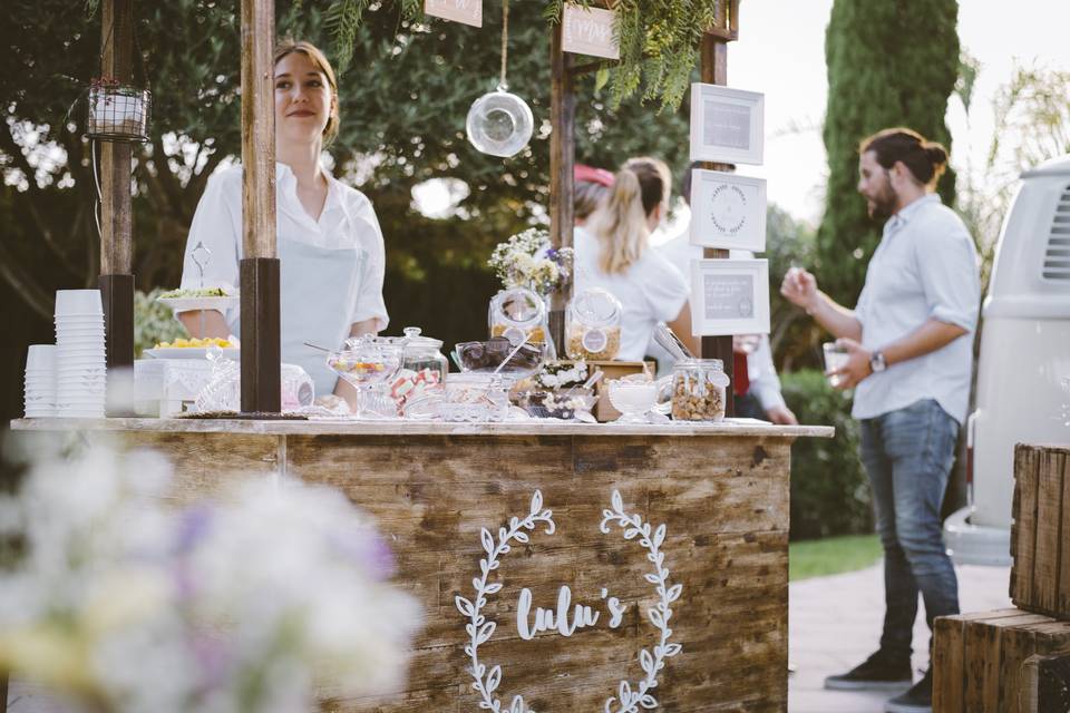 Stand para boda