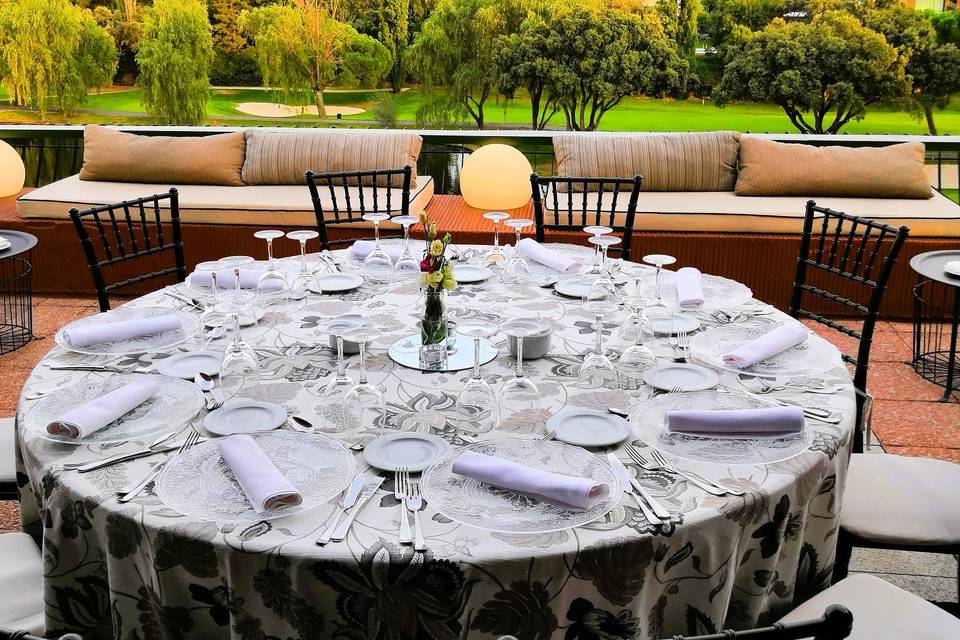Banquete terraza