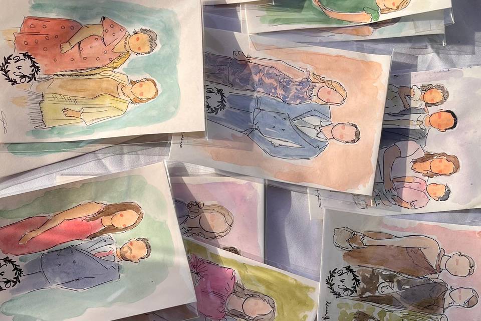 Acuarelas Live Art
