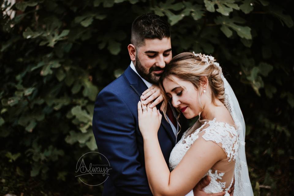 Preparativos en casa de la novia