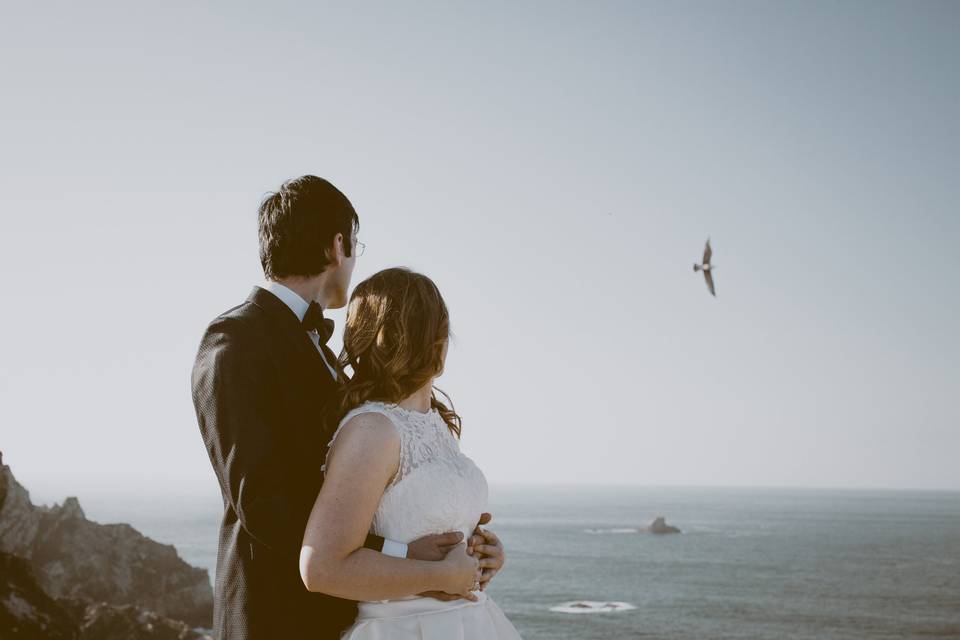 Postboda en Cabo Peñas, Asturias