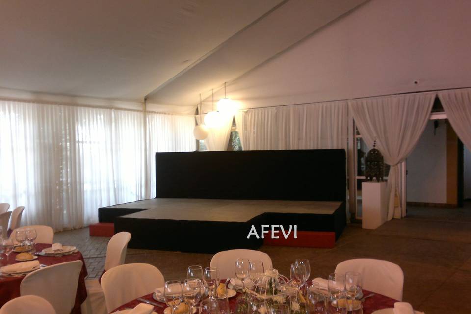 Carpa y Escenario