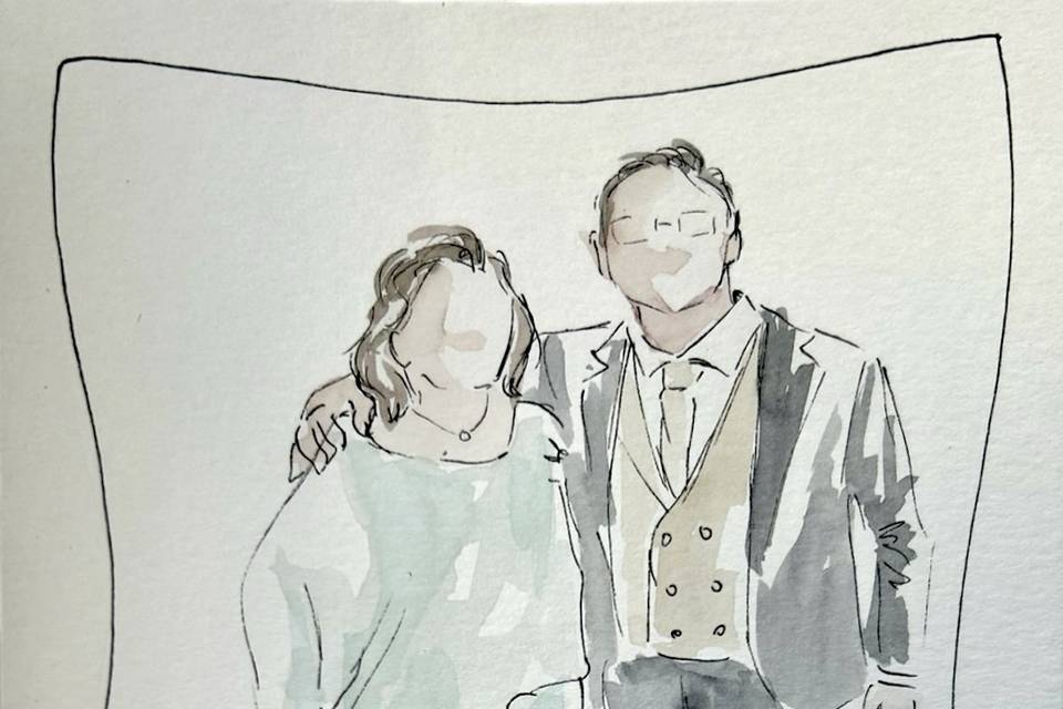 Ilustración de invitados