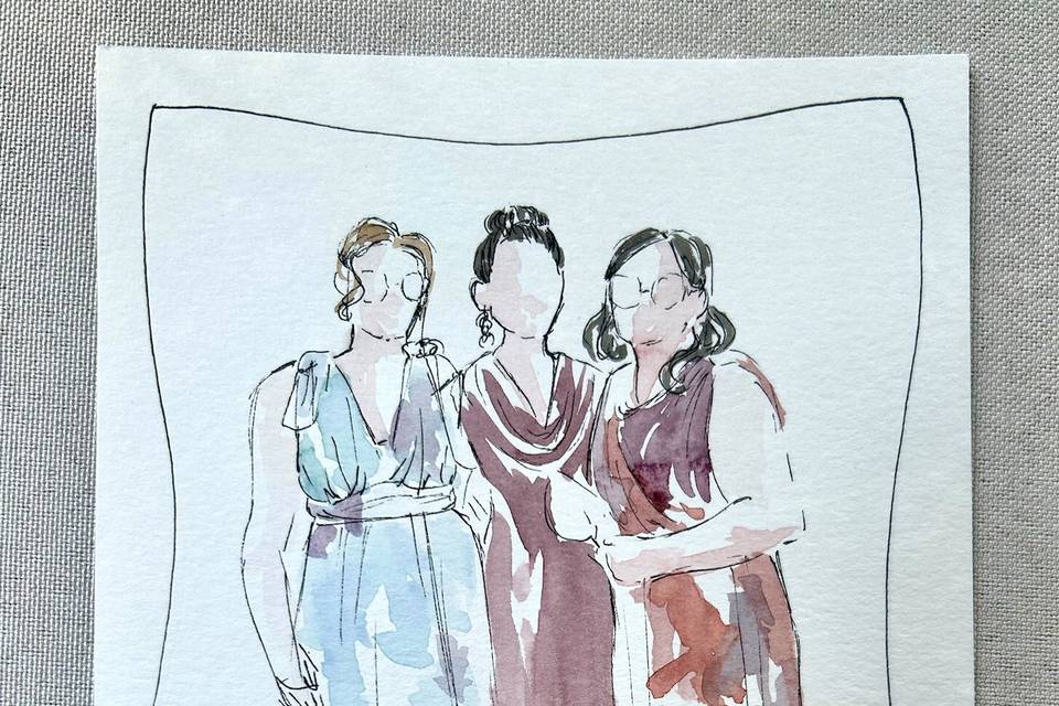 Ilustración de invitados