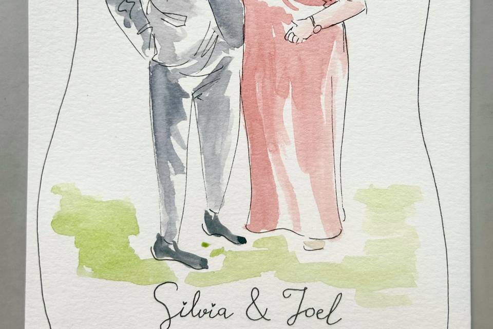 Ilustración de invitados