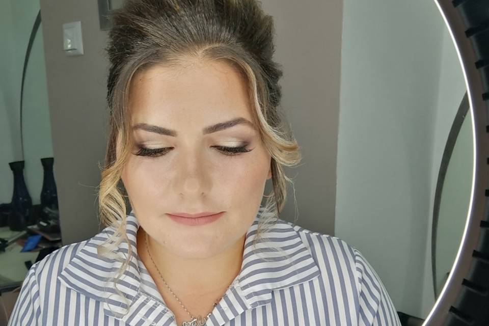 Maquillaje en tonos nude