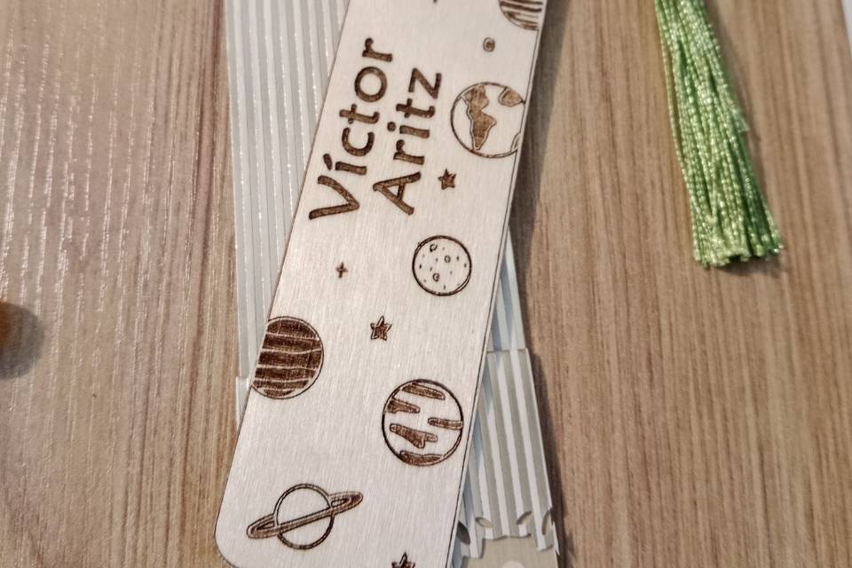 Marcapáginas personalizados