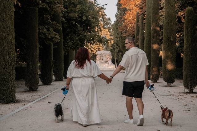 Paseando juntos