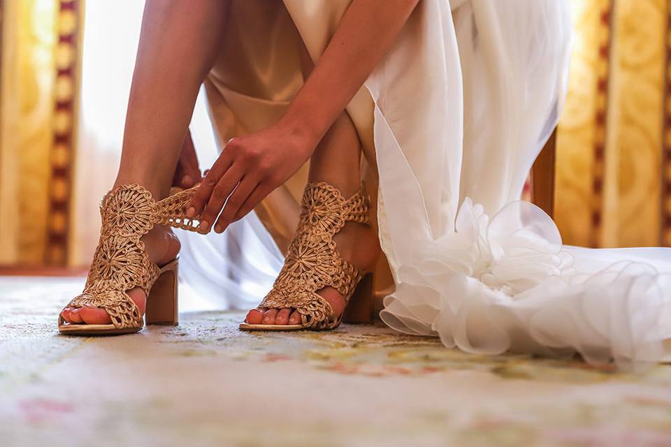 Zapatos de la novia