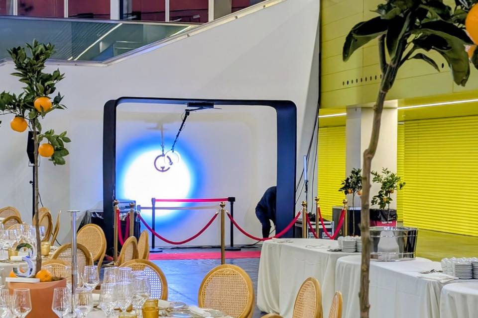 Vídeomatón 360 aéreo eventos