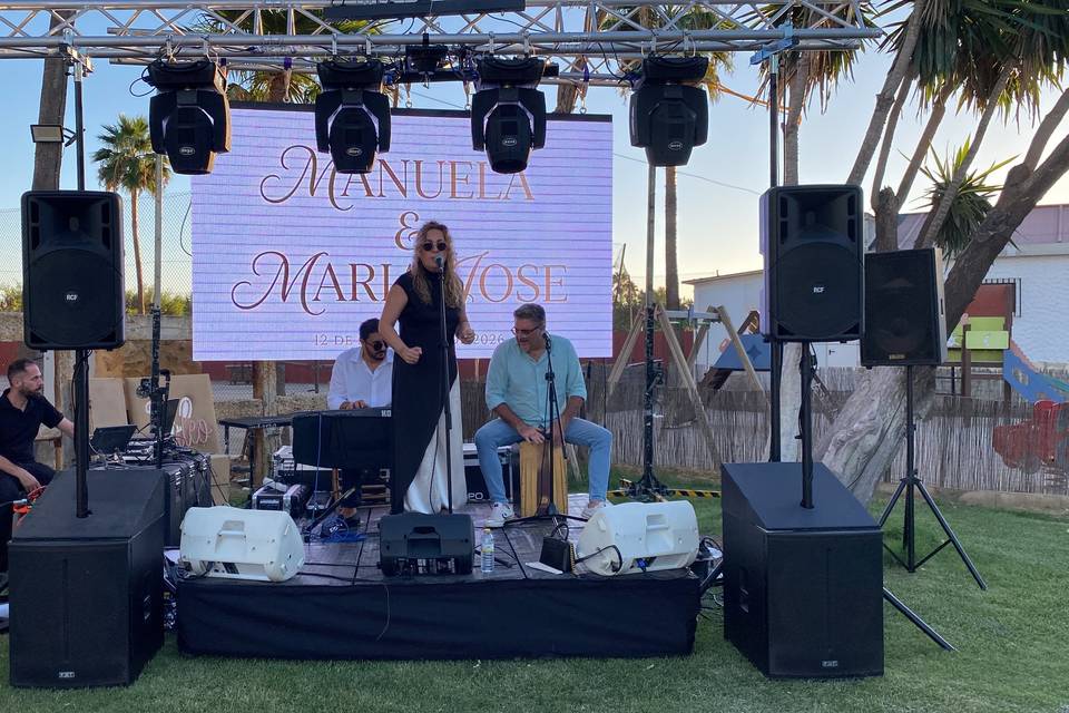 Sonido grupos en directo