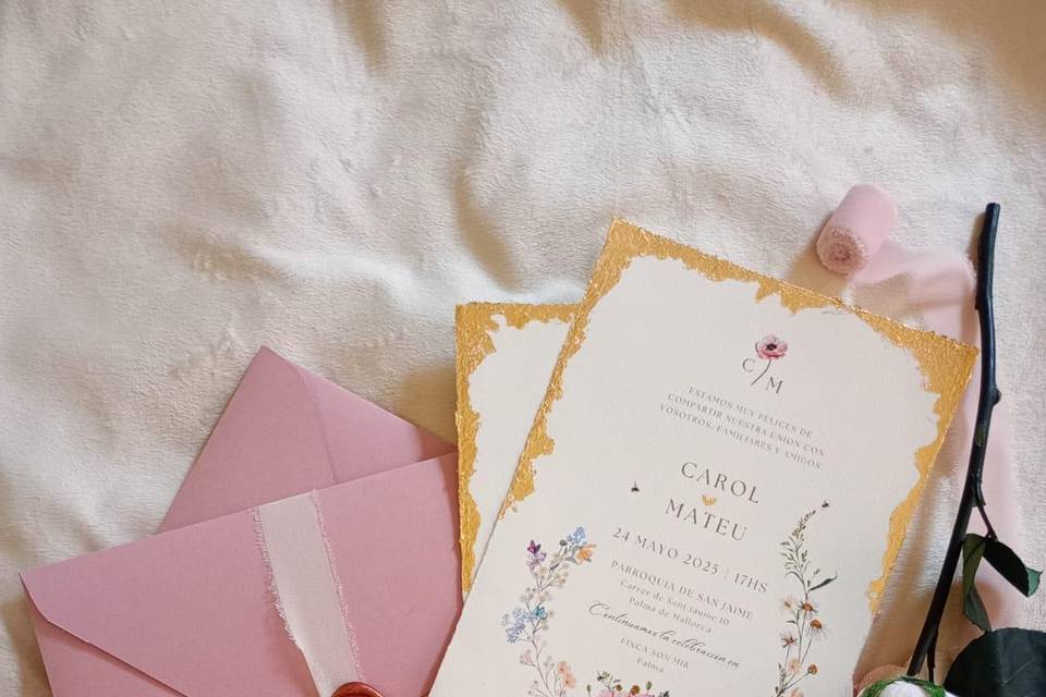 Inv de Boda Romance
