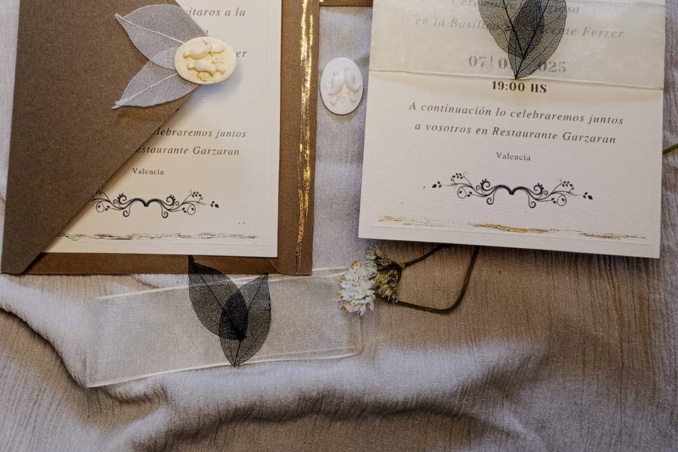 Inv de Boda Vintage