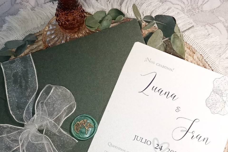 Inv boda botanica