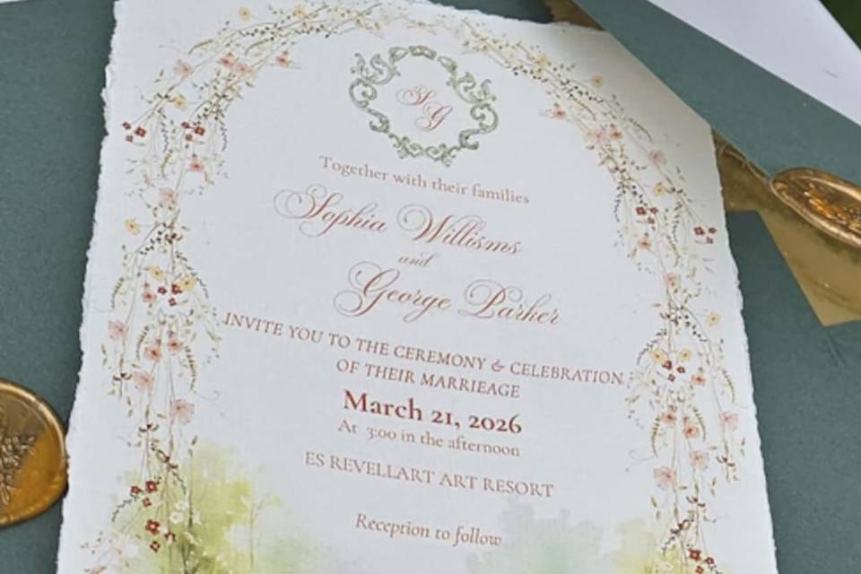 Inv Boda Vintage