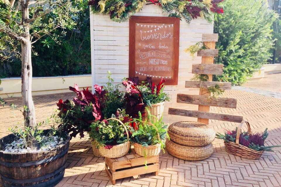 Bodegón de bienvenida