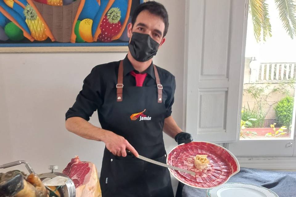 Corte jamón