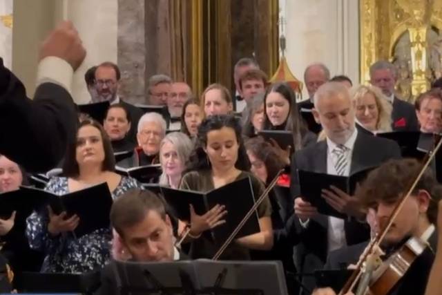 Solista, concierto de Navidad