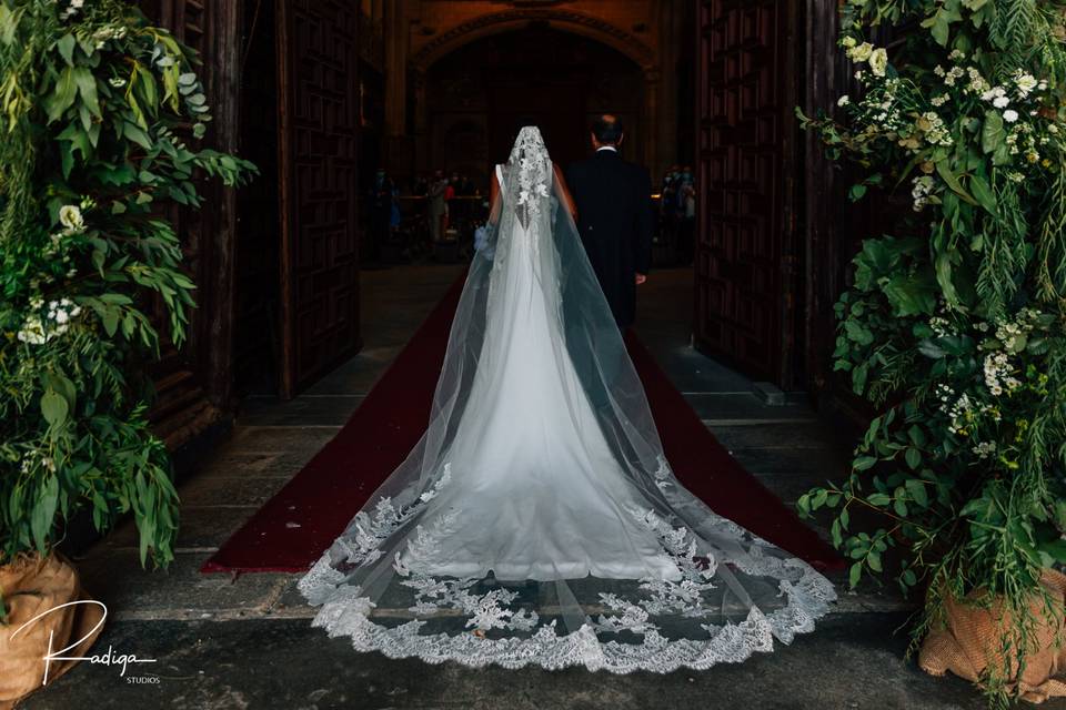 Entrada de la novia