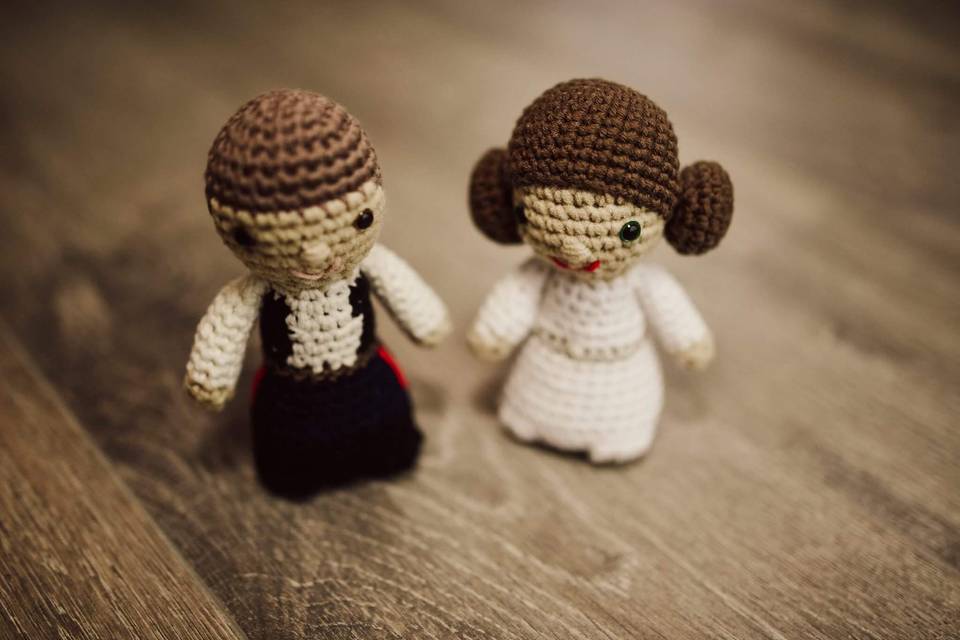 Han Solo y Princesa Leia