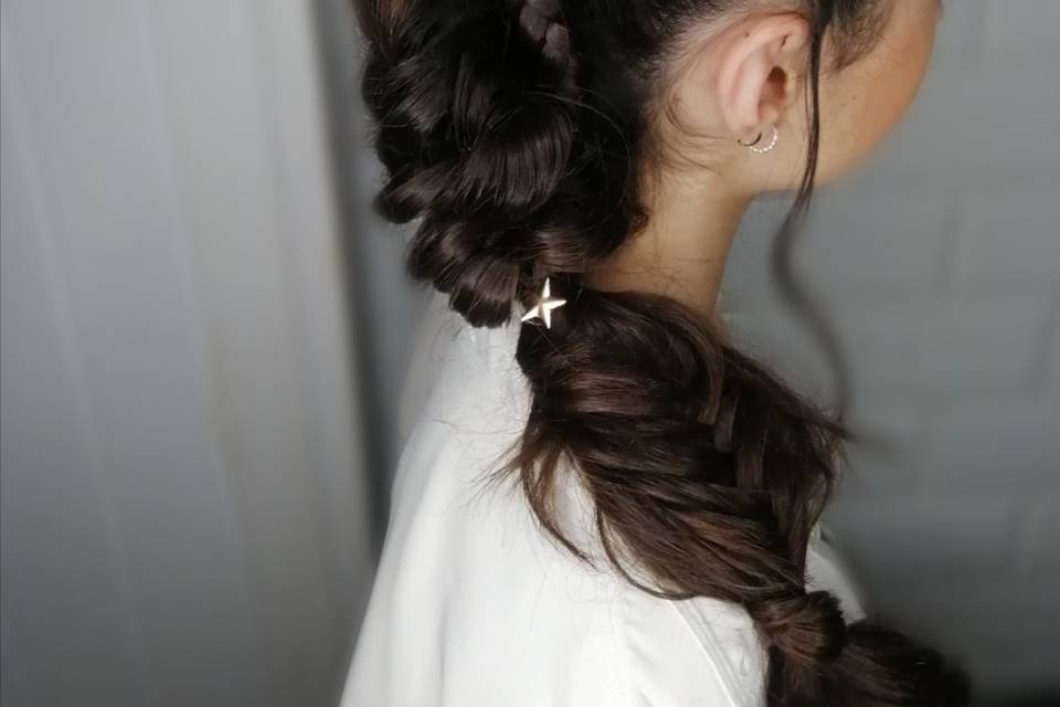 Trenza romántica