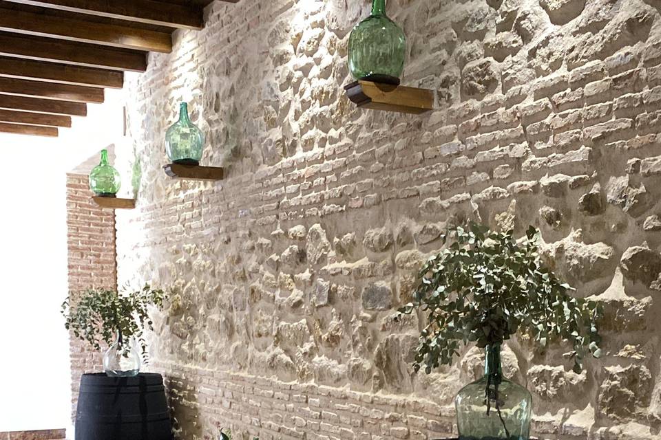 Decoración adaptada al sitio