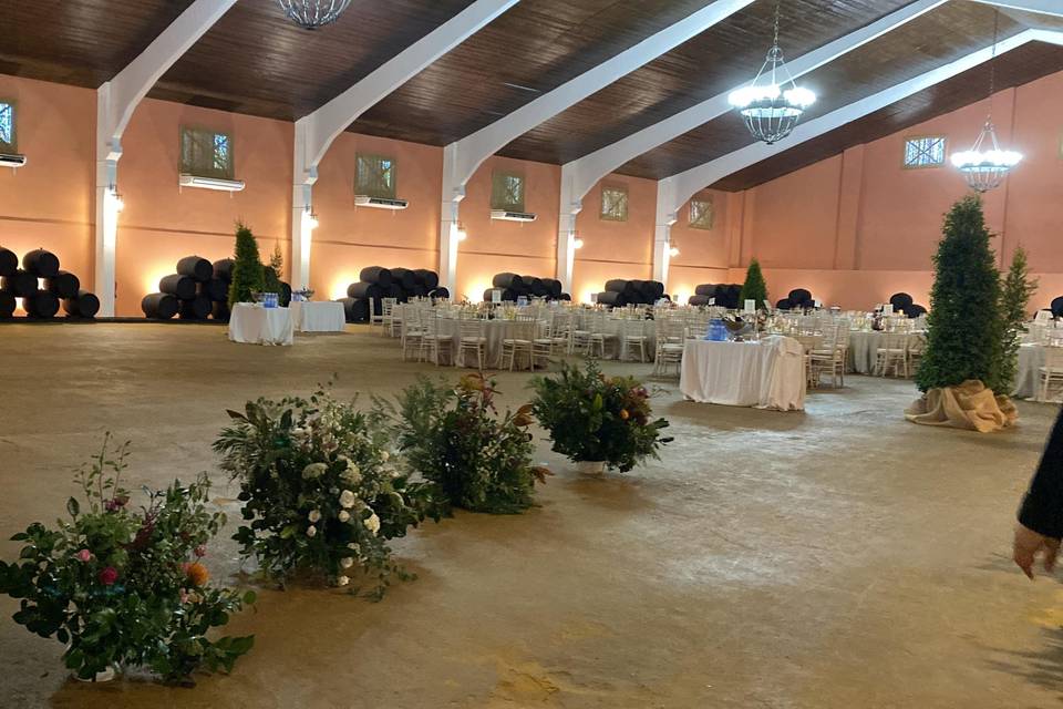 Precioso salón de la bodega