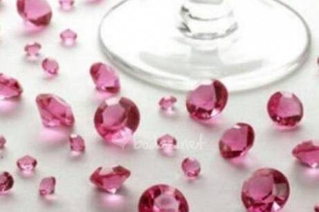 Diamantes para las mesas(boda)