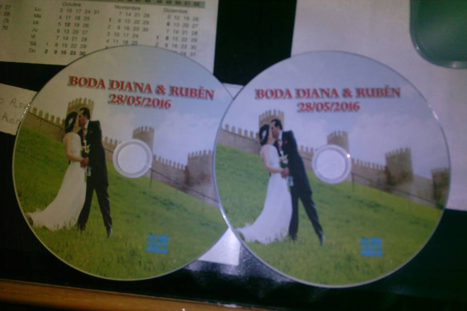 DVD de boda