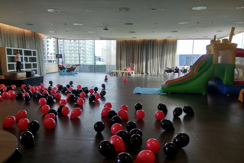 Decoración con globos