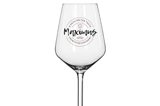 Copa de vino personalizada