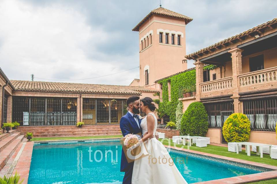 Rubén y sonia. Recién casados