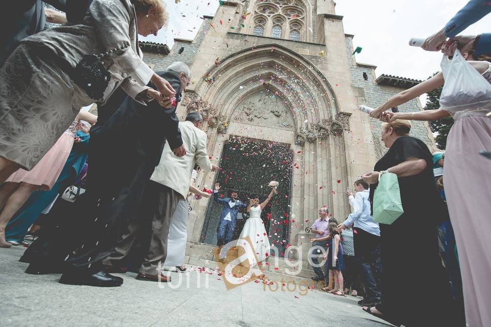 Rubén y sonia. Recién casados