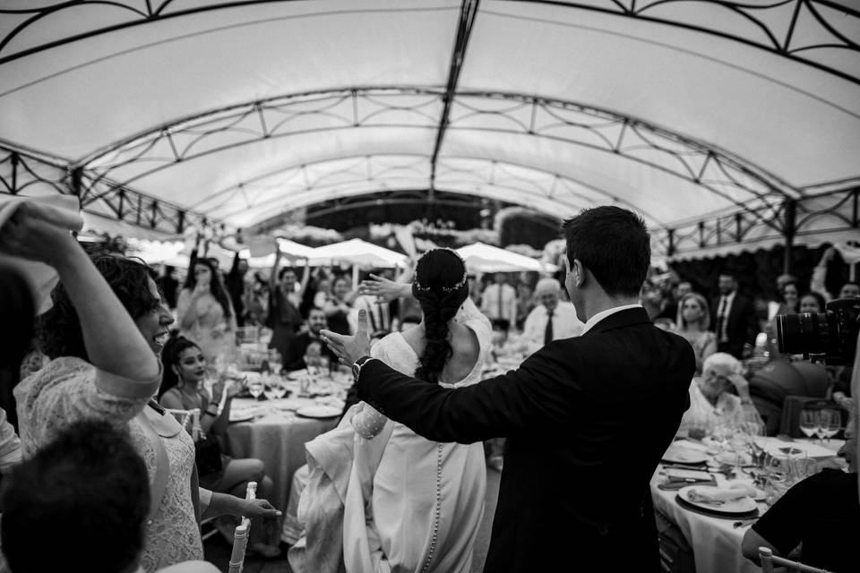 Entrada de los novios