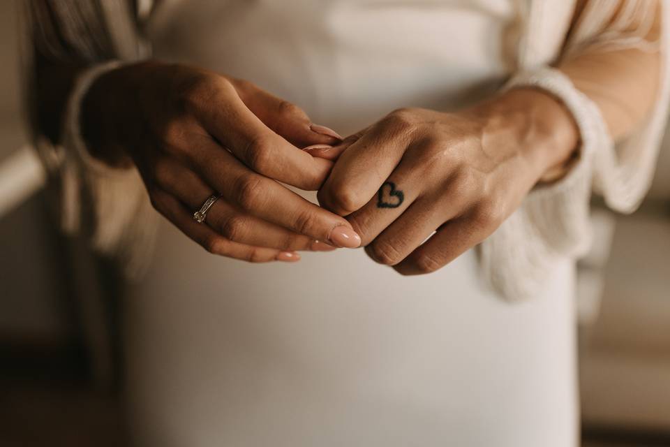 Preboda en un campo de Málaga