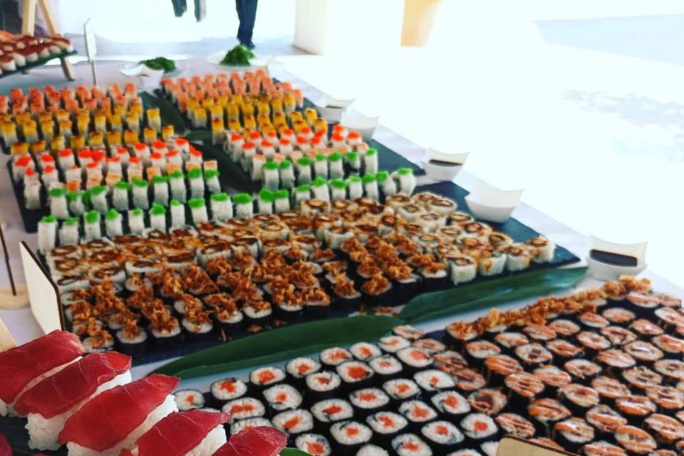 Buffet sushi