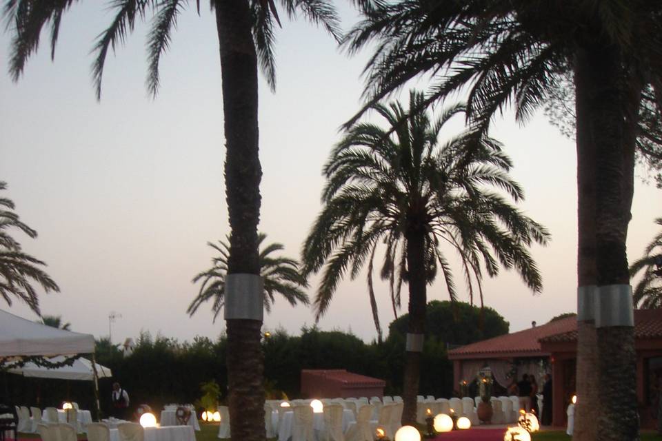 Boda en Cádiz al atardecer