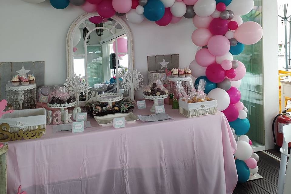 Decoración con globos