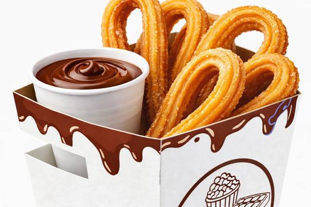 Churros con chocolate