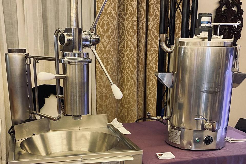 Churros con chocolate