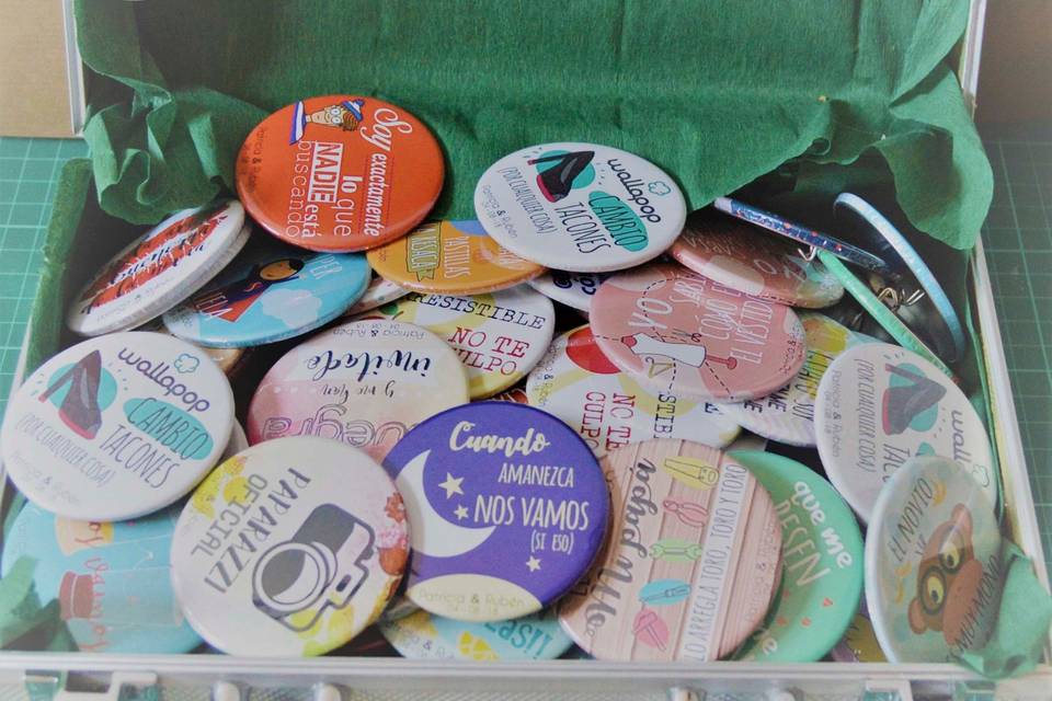 Chapas para bodas