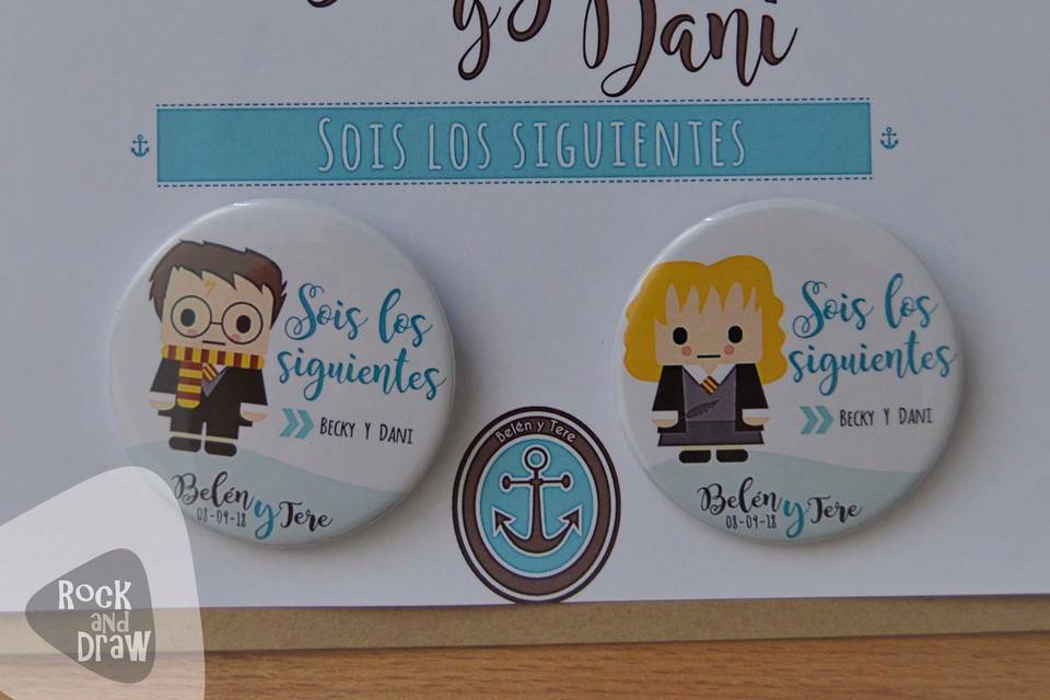 Chapas para bodas