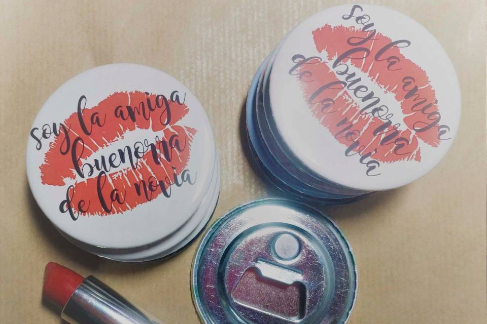 Chapas para bodas