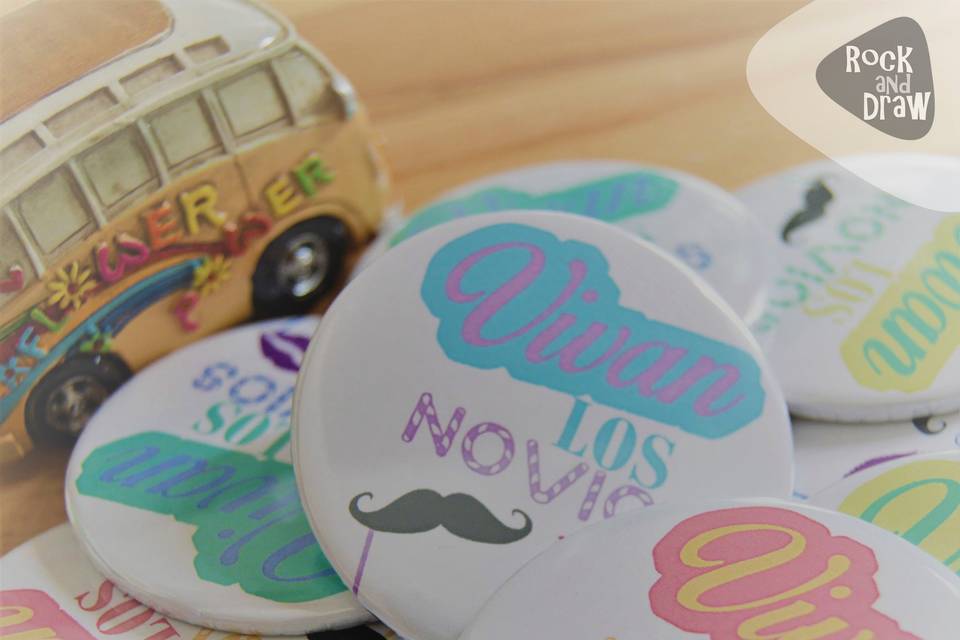 Chapas para bodas