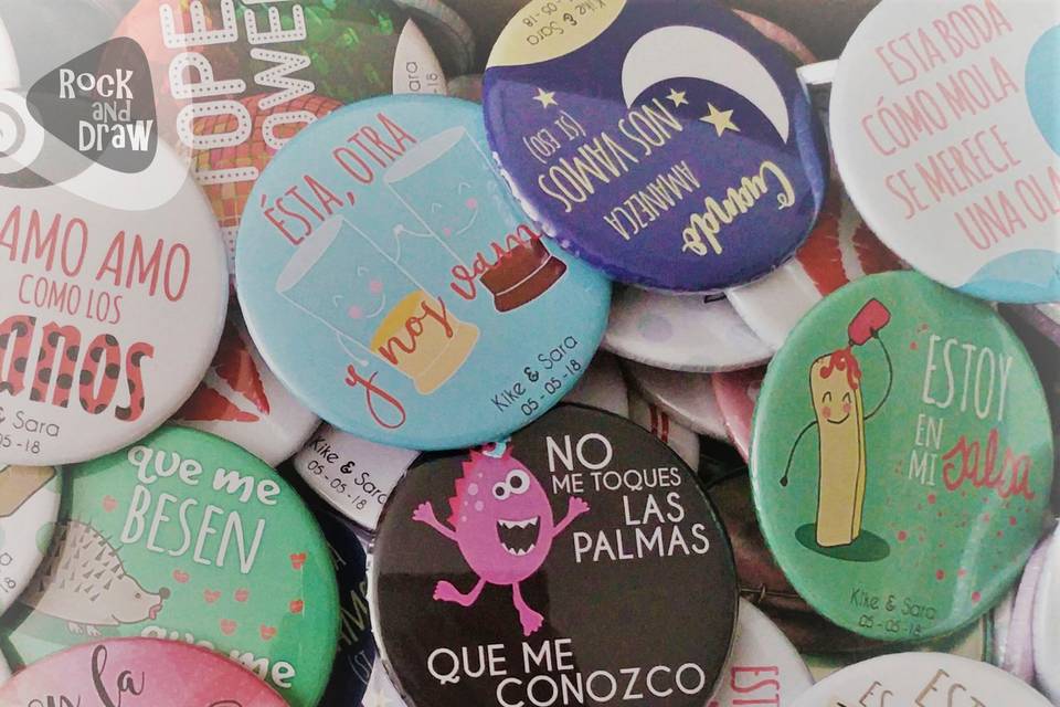 Chapas para bodas