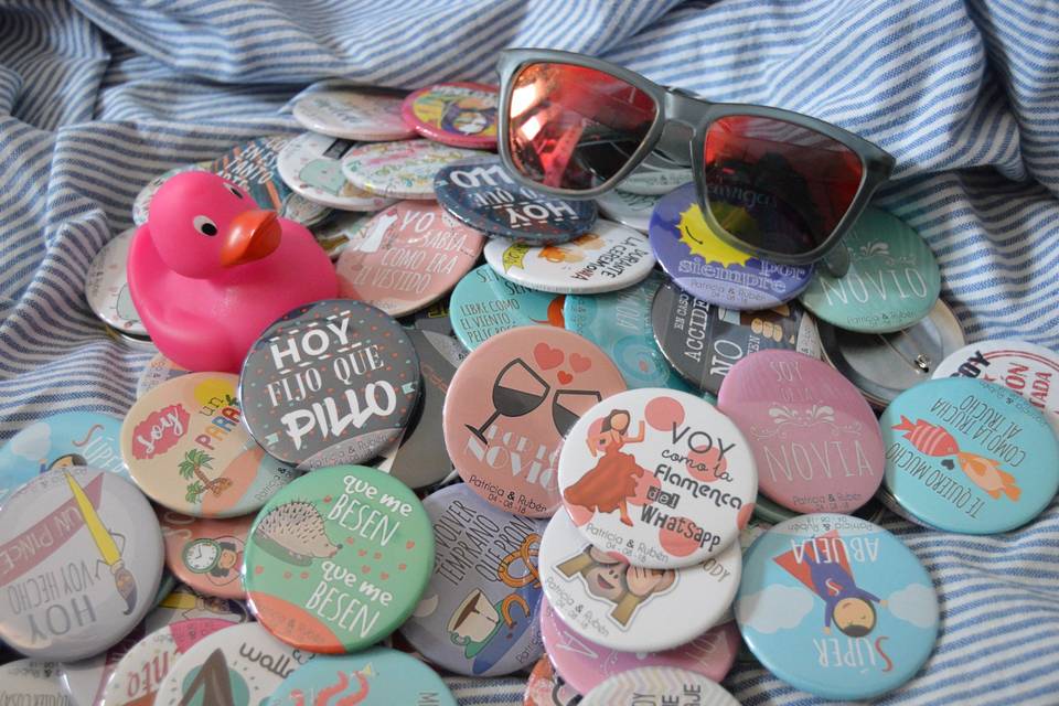 Chapas para bodas