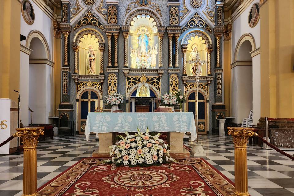 Decoración de la iglesia