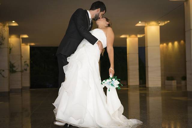 Un beso romántico