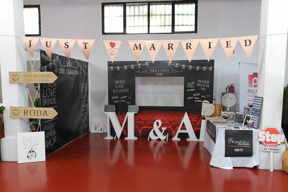 Stand promoción bodas