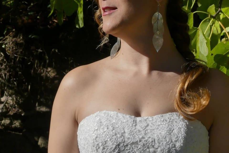 Maquillaje suave de novias